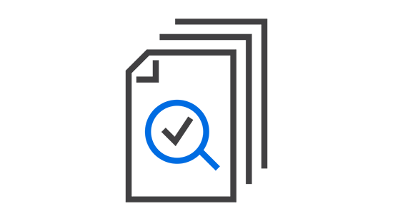 Stack of papers icon
