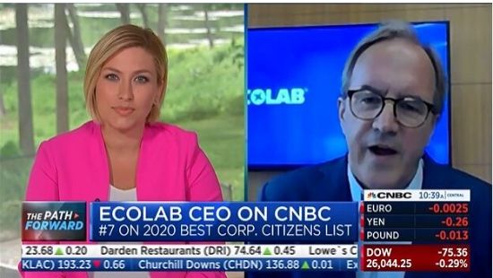 Ecolab CEO on CNBC