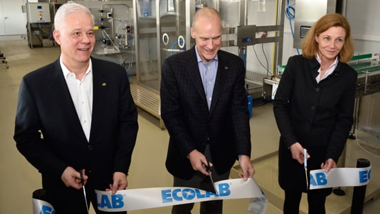 Ecolab Europe Training Center Opening