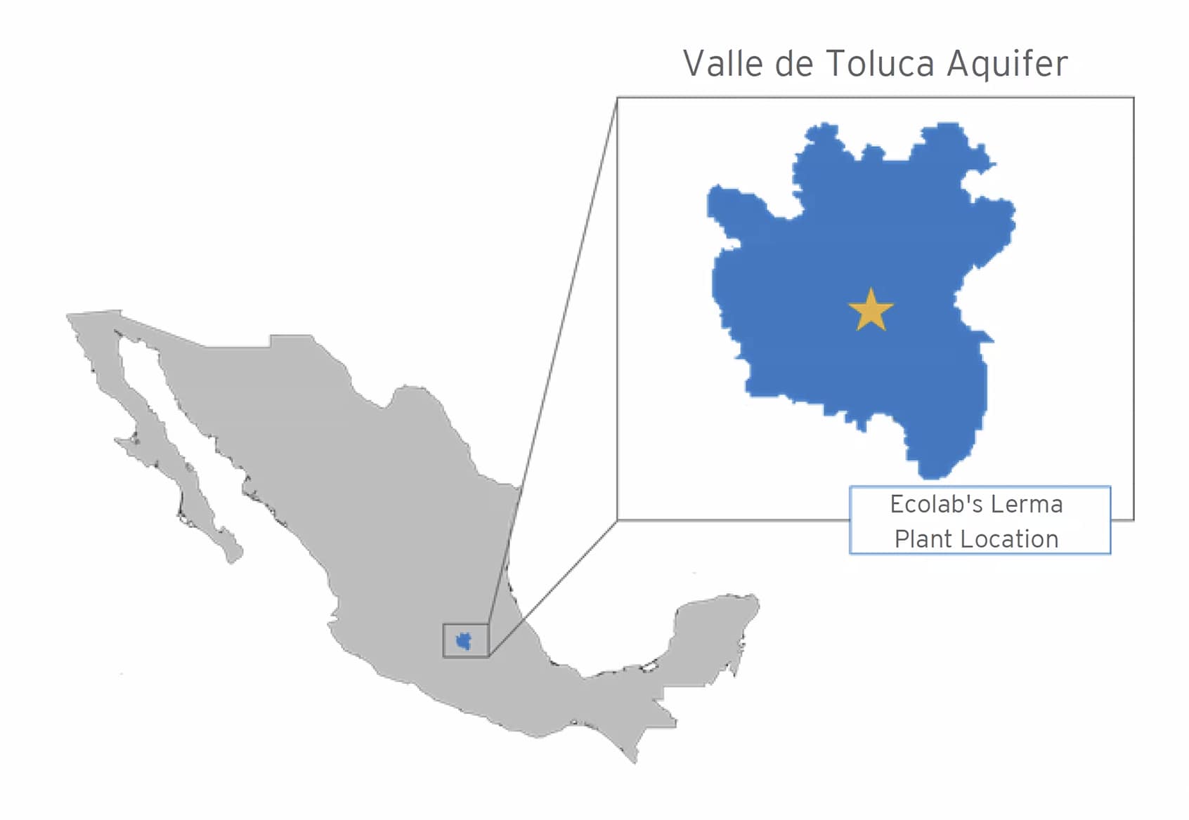 Ecolab’s Lerma, Mexico Plant Map