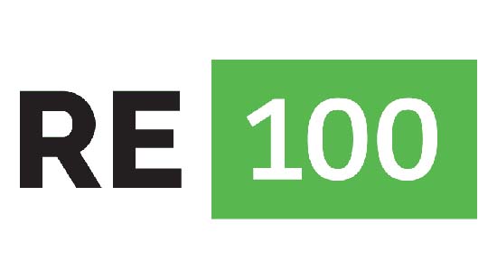 RE 100 logo