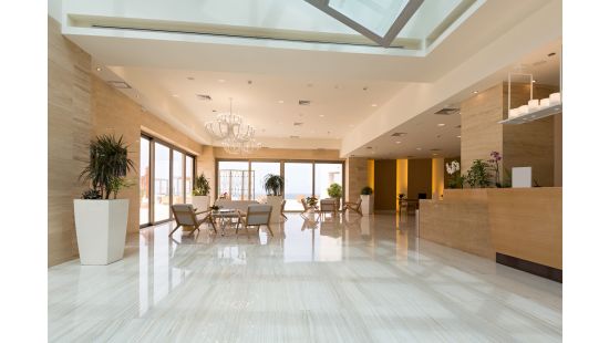 Stock photo of empty hotel or office lobby