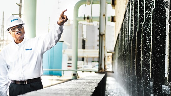 Ecolab’s Nalco Water Plant in Garyville, Louisiana AWS Certification